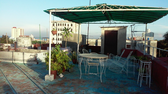 Roof terrace